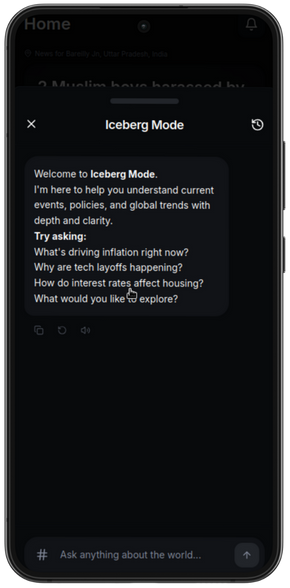 Informatio AI Intelligence Interface - Signal Over Noise